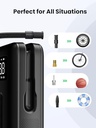 UGREEN Tire Inflator Portable Cordless Electric Air Pump 150PSI Auto-Off Tire Pump with LED Light Digital Gauge for Accurate Pressure Readings for Ca