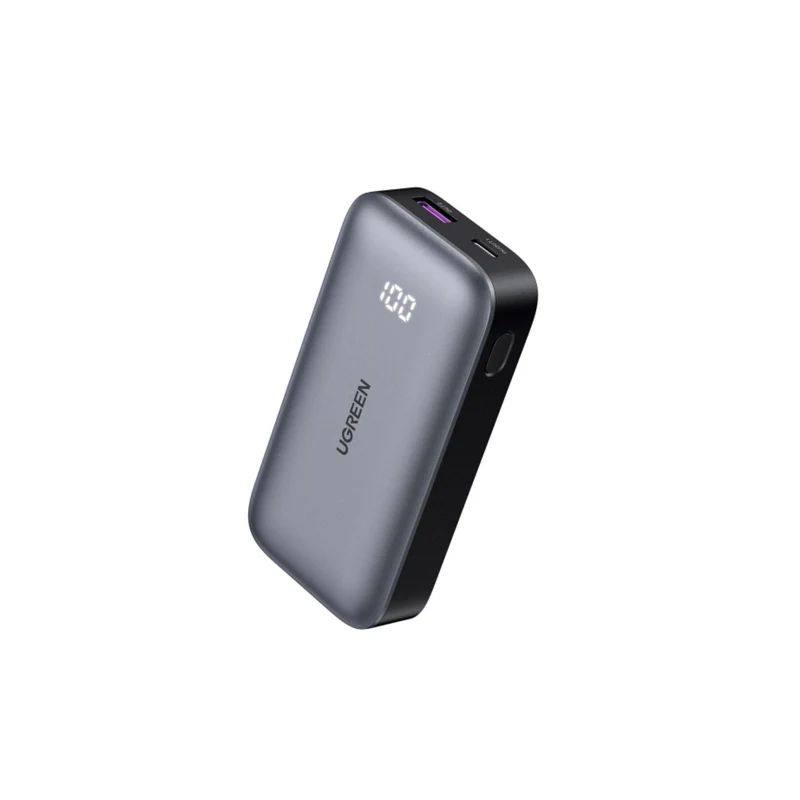 UGREEN 10000mAh 30W Two-way Fast Charging Power Bank Gray