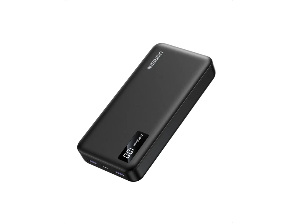 UGREEN 20000mAh 20W Two-way Fast Charging Power Bank Gray