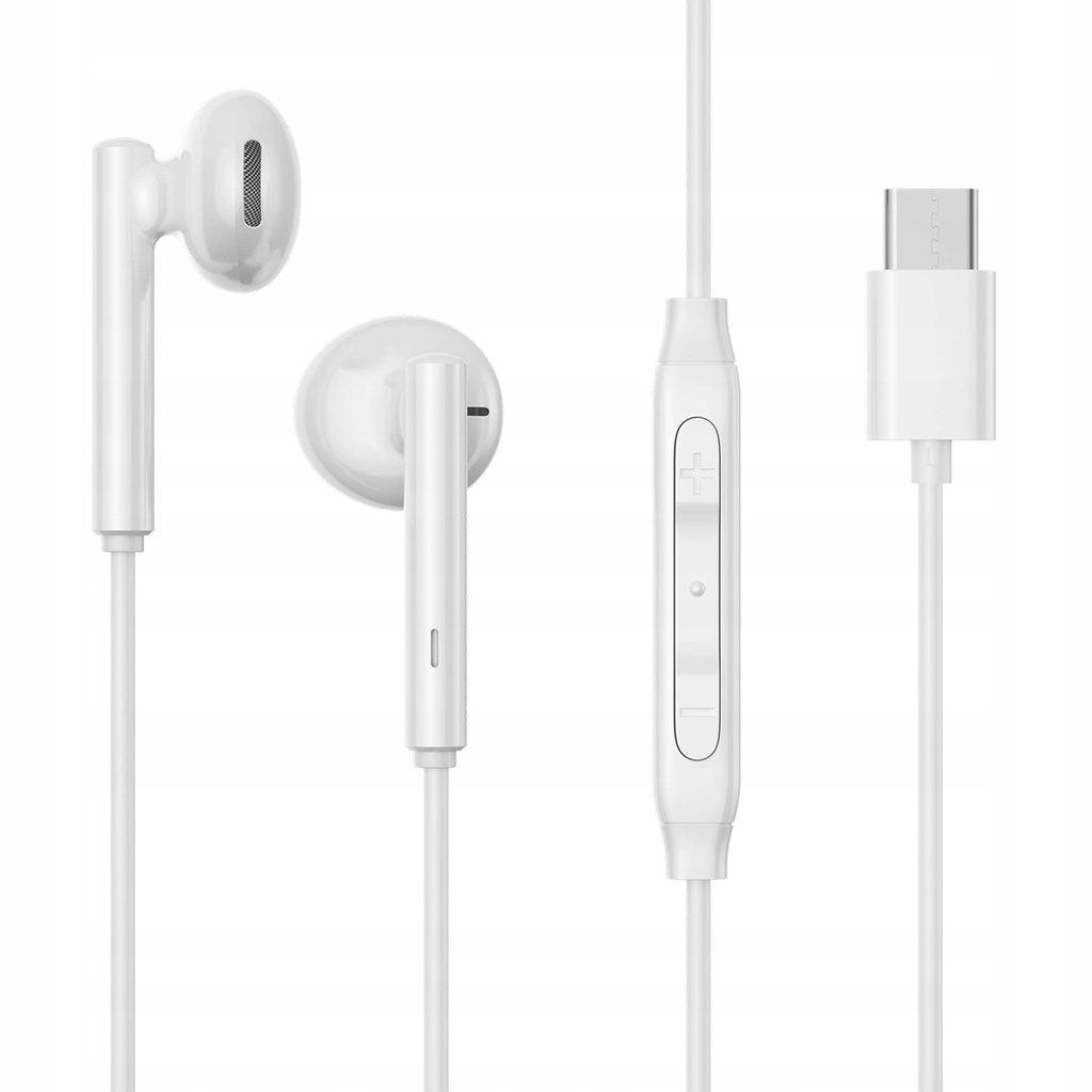 JOYROOM JR-EC05 White USB-c In-Ear Headphones