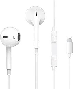 SIA Soundlink Wired Lightning Earphone With Mic And Volume Control 1.2M