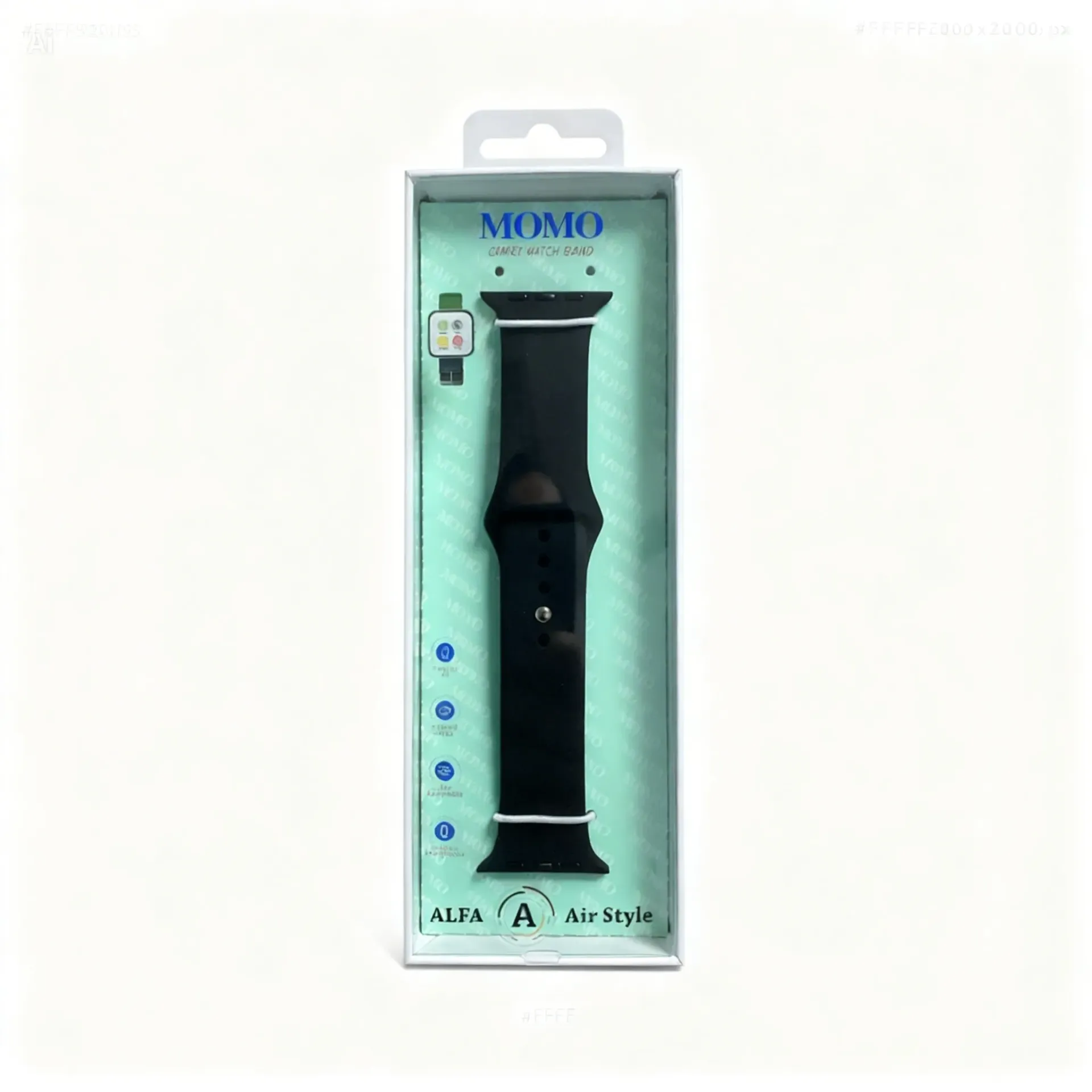 MOMO MD12 Watch Band color (Black)