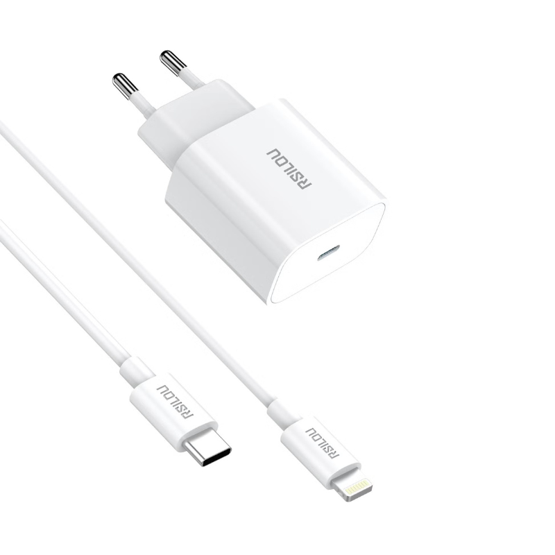 CHARGER RSILOU TYPE-C LIGHTNING GAN 20W (R4232-002)