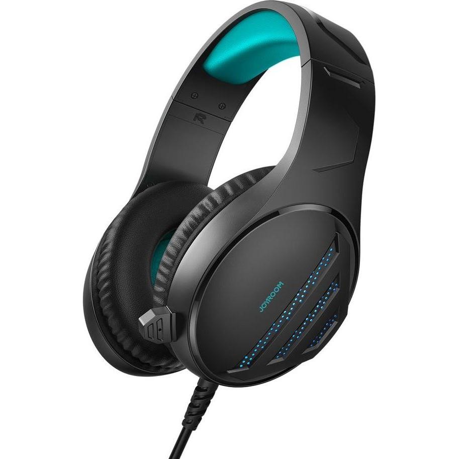 Joyroom JHead Gaming Headset Over-Ear Wired - Black, Cuffie Da Gaming, Nero